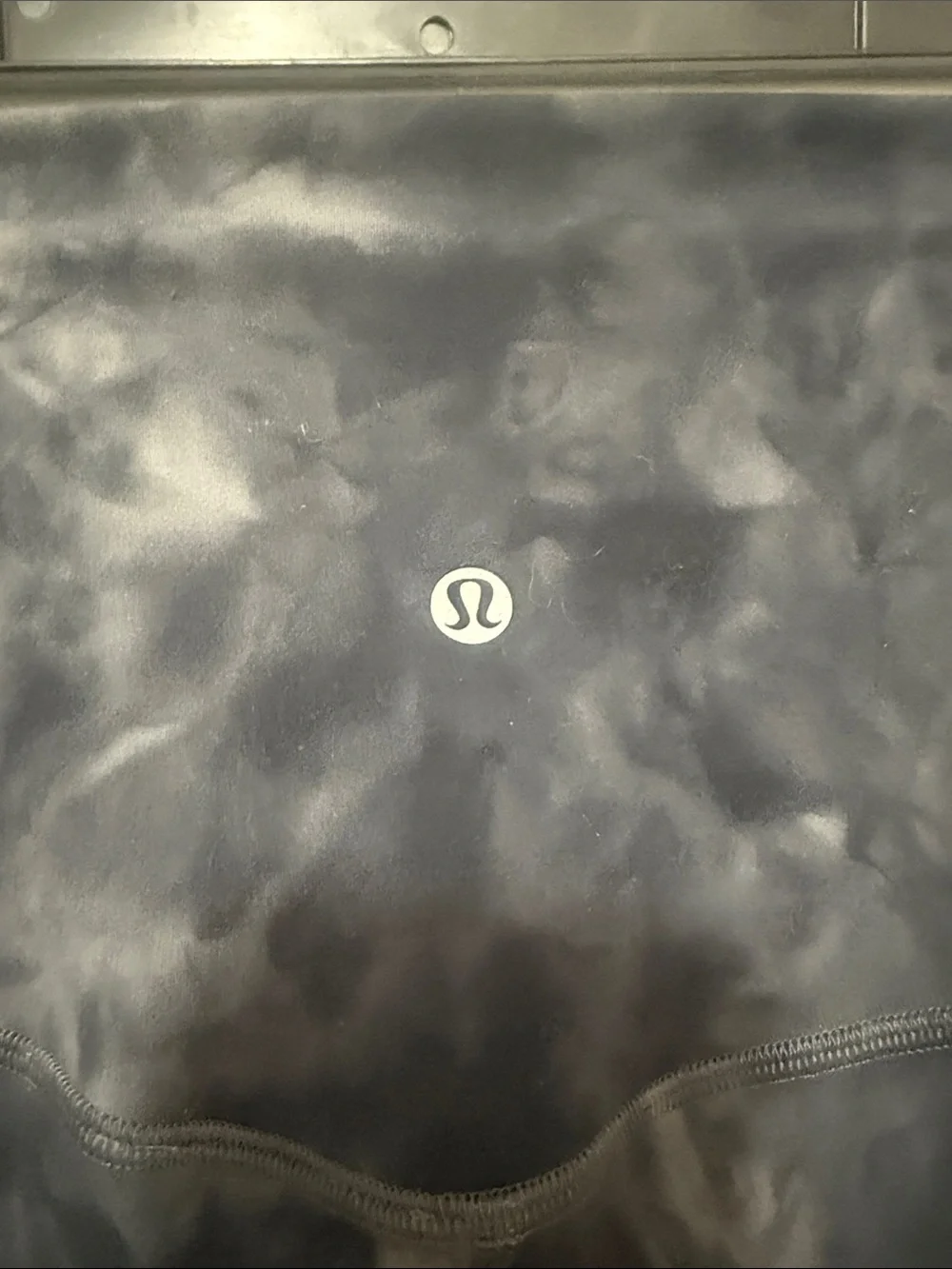 Lululemon Align Tie-Dye High-Waist Leggings in Charcoal Black and Gray